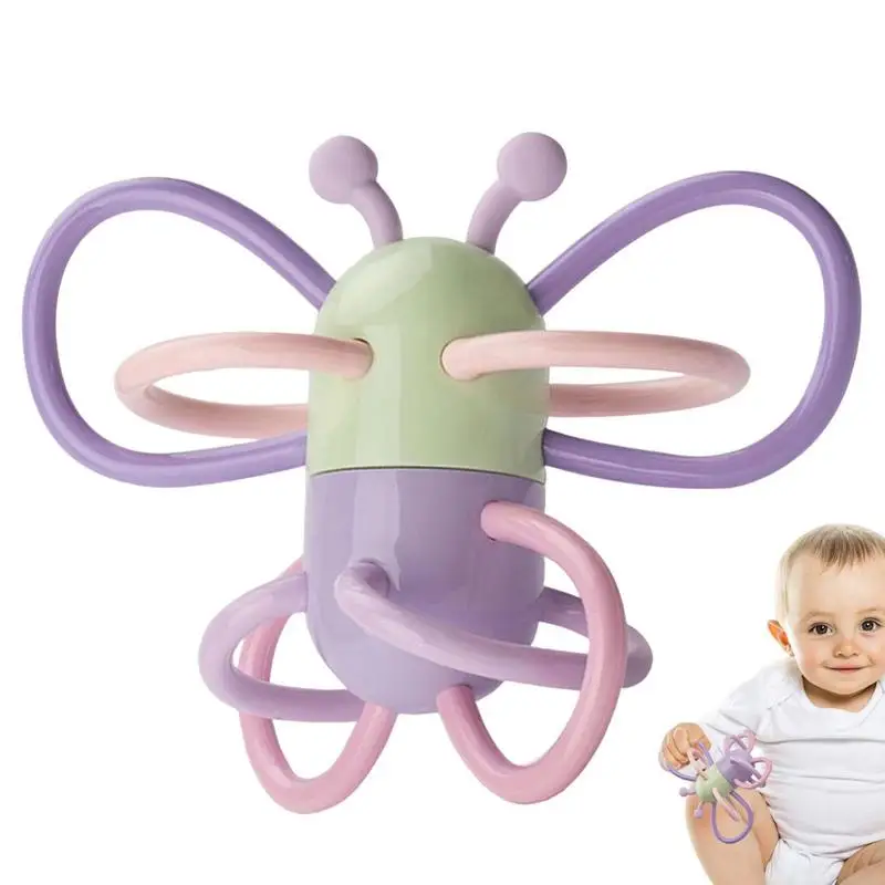 Toddler Teething Toy Cute Butterfly Shape Toddler Toy Soft Sensory Toys Multifunctional Flexible Early Educational Puzzle Toys
Toddler Teething Toy Cute Butterfly Shape Toddler Toy Soft Sensory Toys Multifunctional Flexible Early Educational Puzzle Toys