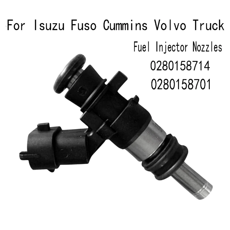 Форсунка с сердечником 0280158714 0280158701 для Isuzu Fuso Cummins Volvo Truck, форсунки инжектора мочевины 12 В
Форсунка с сердечником 0280158714 0280158701 для Isuzu Fuso Cummins Volvo Truck, форсунки инжектора мочевины 12 В