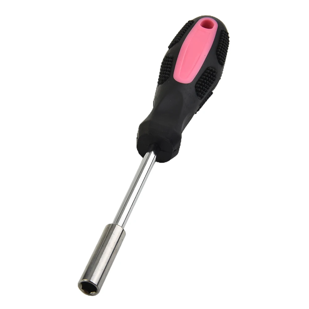 Comfortable Grip Red Magnetic Bit Holder Screwdriver Spinner Handle 1/4 Inch Hex Drive Furniture and Home Appliance Repairs
Comfortable Grip Red Magnetic Bit Holder Screwdriver Spinner Handle 1/4 Inch Hex Drive Furniture and Home Appliance Repairs