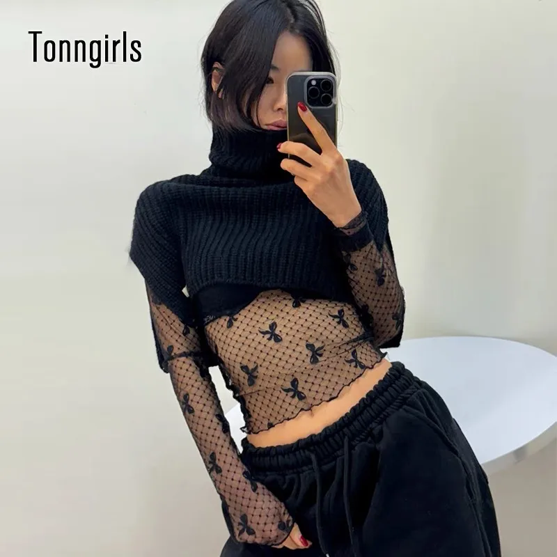 Пикантный сетчатый топ в горошек Tonngirls с бантом, Черный винтажный дымчатый Топ Y2k, уличная одежда в Корейском стиле, укороченные топы, Fairycore 2000s
Пикантный сетчатый топ в горошек Tonngirls с бантом, Черный винтажный дымчатый Топ Y2k, уличная одежда в Корейском стиле, укороченные топы, Fairycore 2000s