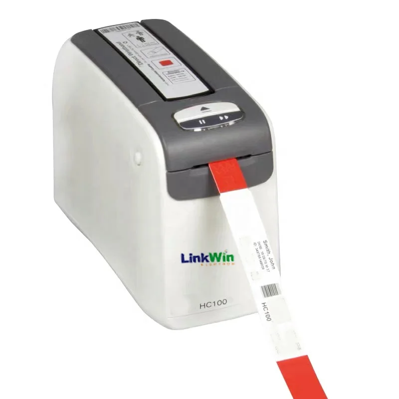Linkwin-09 Printer For Zebra HC100/ZD510 thermal printer 300dpi Direct Wristband printing solution Healthcare
Linkwin-09 Printer For Zebra HC100/ZD510 thermal printer 300dpi Direct Wristband printing solution Healthcare