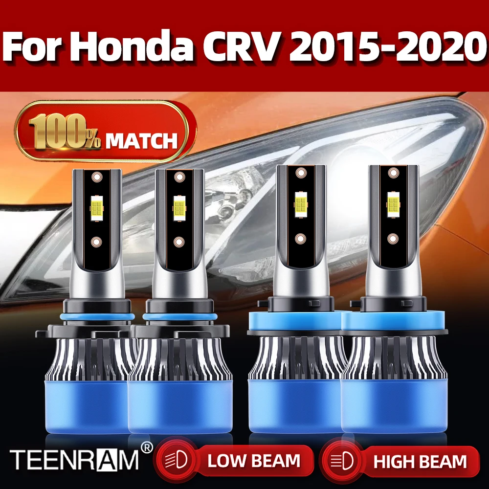 40000LM Canbus LED Headlight Bulbs High Low Beam Car Light 12V 6000K Turbo Lamps For Honda CRV 2015 2016 2017 2018 2019 2020
40000LM Canbus LED Headlight Bulbs High Low Beam Car Light 12V 6000K Turbo Lamps For Honda CRV 2015 2016 2017 2018 2019 2020