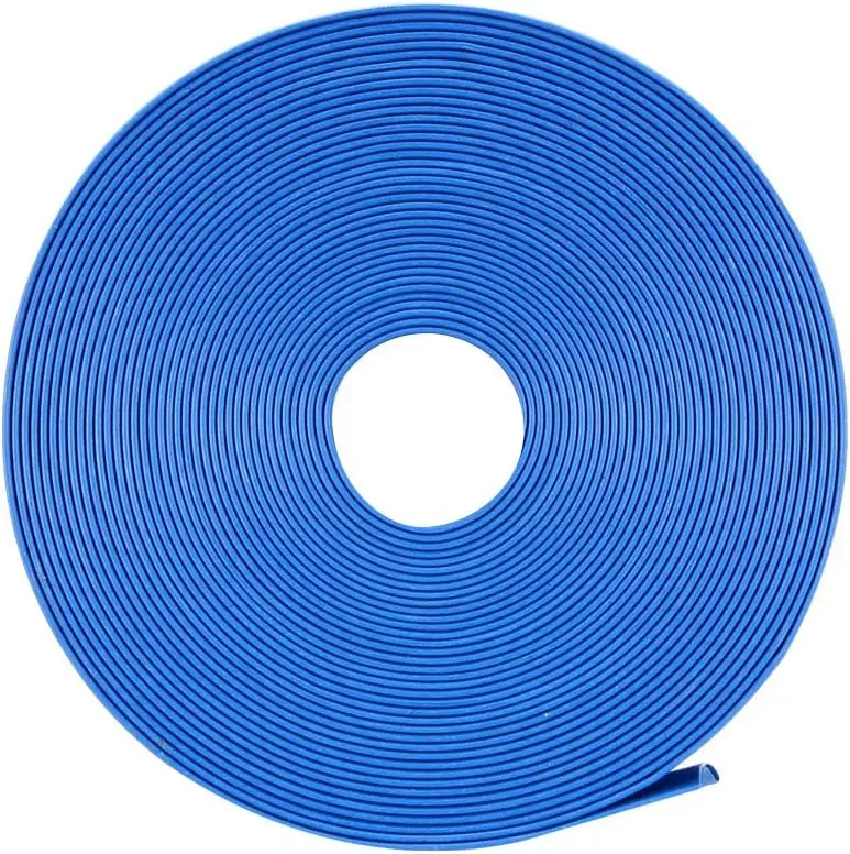 

Keszoox Heat Shrink Tubing 11mm Dia 17mm Flat Width 2:1 Heat Shrink Wrap Cable Sleeve Heat shrink Tube 5m Blue