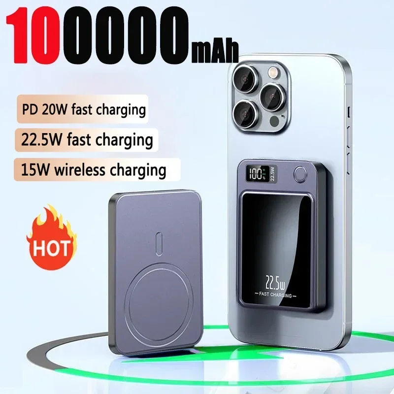 10000 мАч беспроводной магнитный внешний аккумулятор Magsafe20000mah Беспроводная быстрая зарядка тонкий портативный водонепроницаемый Бесплатная доставка Для Xiaomi
10000 мАч беспроводной магнитный внешний аккумулятор Magsafe20000mah Беспроводная быстрая зарядка тонкий портативный водонепроницаемый Бесплатная доставка Для Xiaomi