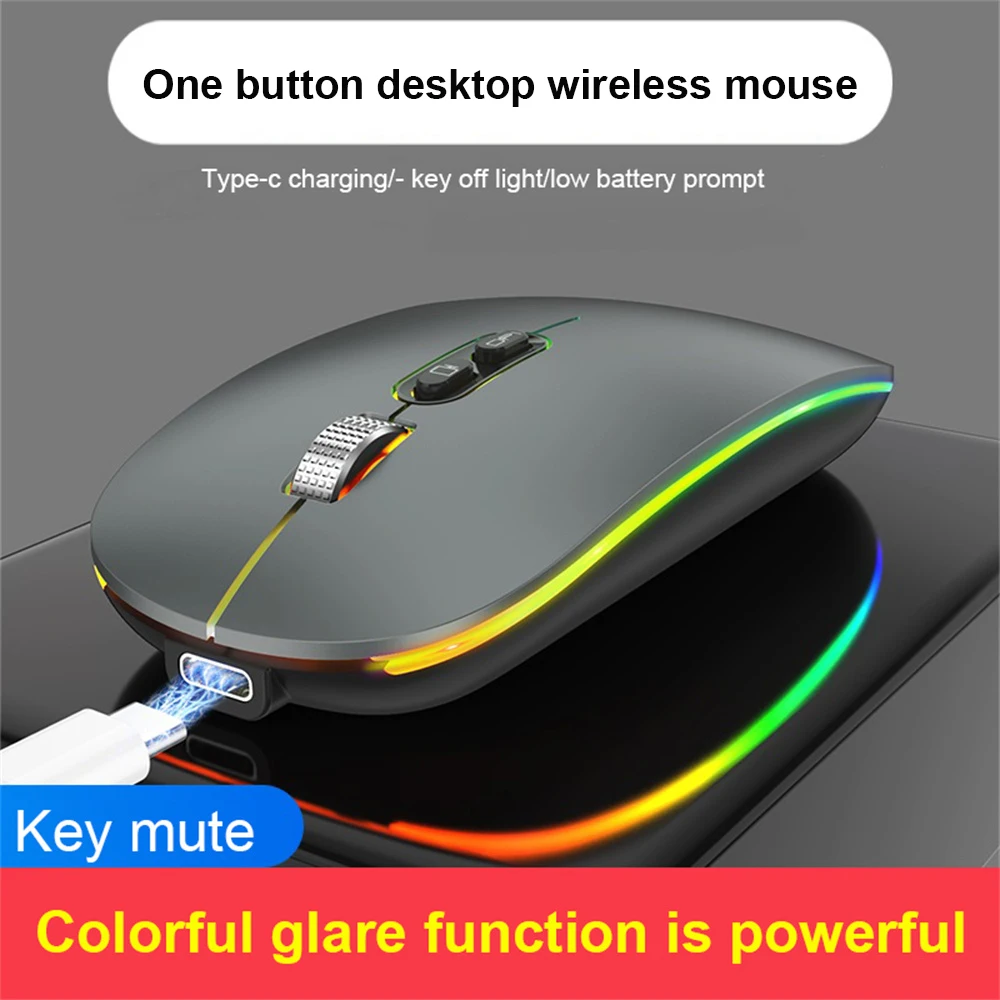 Wireless Single Mode Mouse Ultra Thin Portable Notebook Office Home Luminous One Button Return To Desktop M103
Wireless Single Mode Mouse Ultra Thin Portable Notebook Office Home Luminous One Button Return To Desktop M103