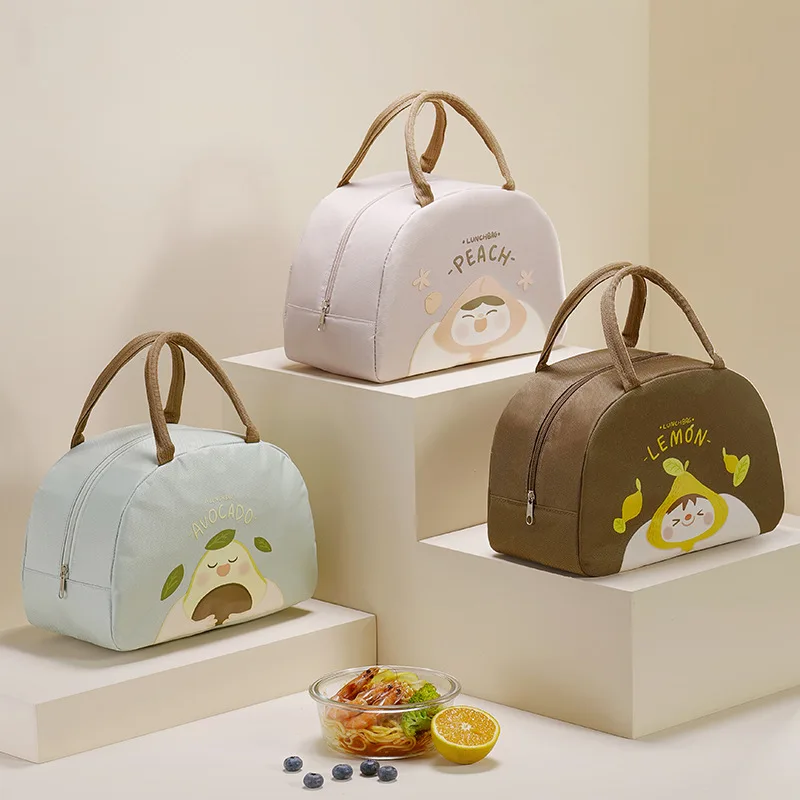 Women Cute Lunch Bag Girls Insulated Canvas Cooler Handbag Aluminium Foil Thermal Food Box Family School Picnic Dinner Container
Women Cute Lunch Bag Girls Insulated Canvas Cooler Handbag Aluminium Foil Thermal Food Box Family School Picnic Dinner Container
