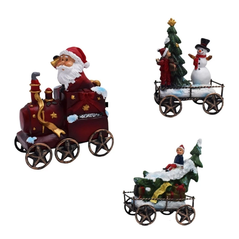 Q1QC 3PCS Christmas Train Ornament with Snowmans and Bear Pattern for Festival Decor Christmas Decoration Craft Kids Toy
Q1QC 3PCS Christmas Train Ornament with Snowmans and Bear Pattern for Festival Decor Christmas Decoration Craft Kids Toy