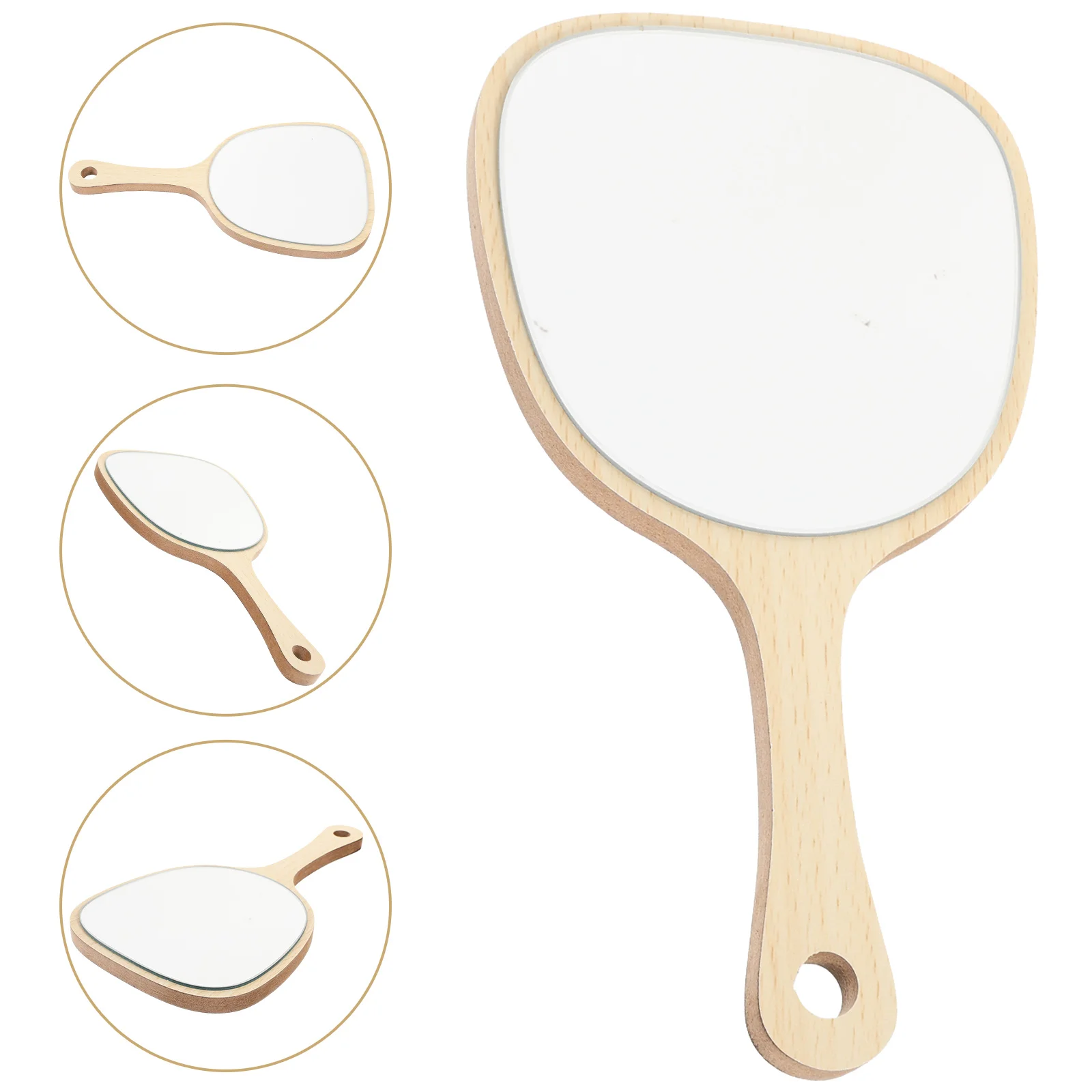 Women Wooden Handheld Vanity Stool With Handle Bathroom Khaki Vanity Stool Wall Mounted With Hook Hole For Makeup Home Salon
Women Wooden Handheld Vanity Stool With Handle Bathroom Khaki Vanity Stool Wall Mounted With Hook Hole For Makeup Home Salon