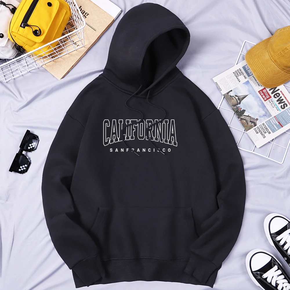 California San Francisco Sweatshirts Men'S Basic Street Hoodie Harajuku All-Match Clothing Fashion Oversized Streetwear Men'S
California San Francisco Sweatshirts Men'S Basic Street Hoodie Harajuku All-Match Clothing Fashion Oversized Streetwear Men'S