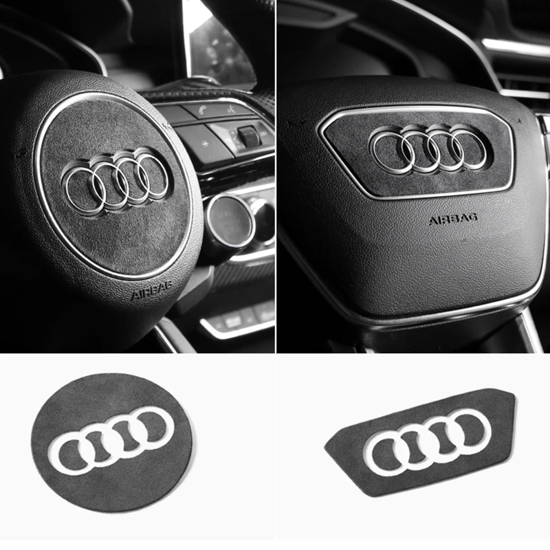Alcantara For Audi A3 8V A4 B9 A6 A7 A8 S6 S7 S8 Q3 Q5 Q7 Q8 S5 RS6 RS7 Car Steering Wheel Emblem Sticker Interior Accessories
Alcantara For Audi A3 8V A4 B9 A6 A7 A8 S6 S7 S8 Q3 Q5 Q7 Q8 S5 RS6 RS7 Car Steering Wheel Emblem Sticker Interior Accessories