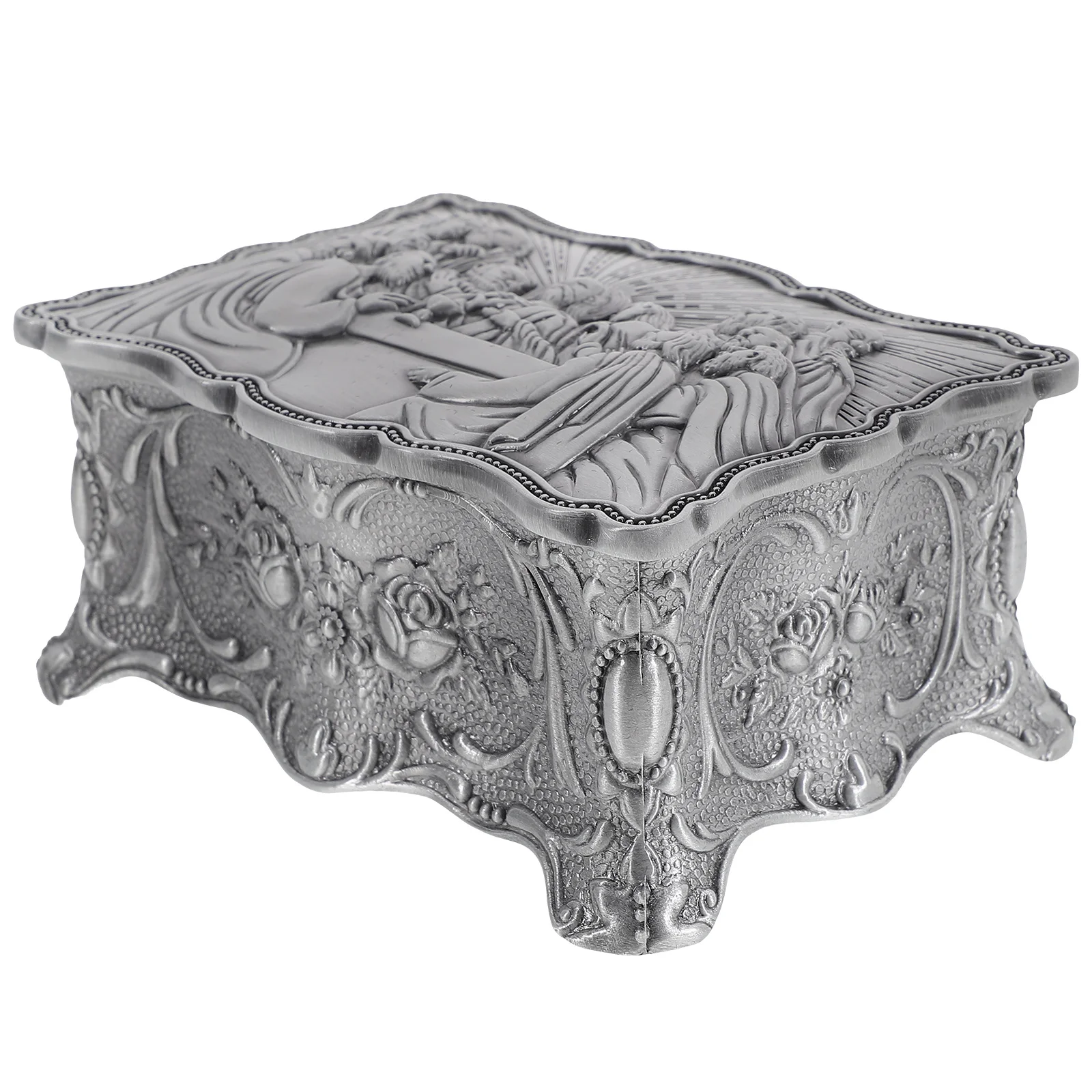 Vintage Metal Jewelry Box Bracelets Storage Boxes Earring Case Trinket Decor Pretty Holder Cases For Organizer 
Vintage Metal Jewelry Box Bracelets Storage Boxes Earring Case Trinket Decor Pretty Holder Cases For Organizer