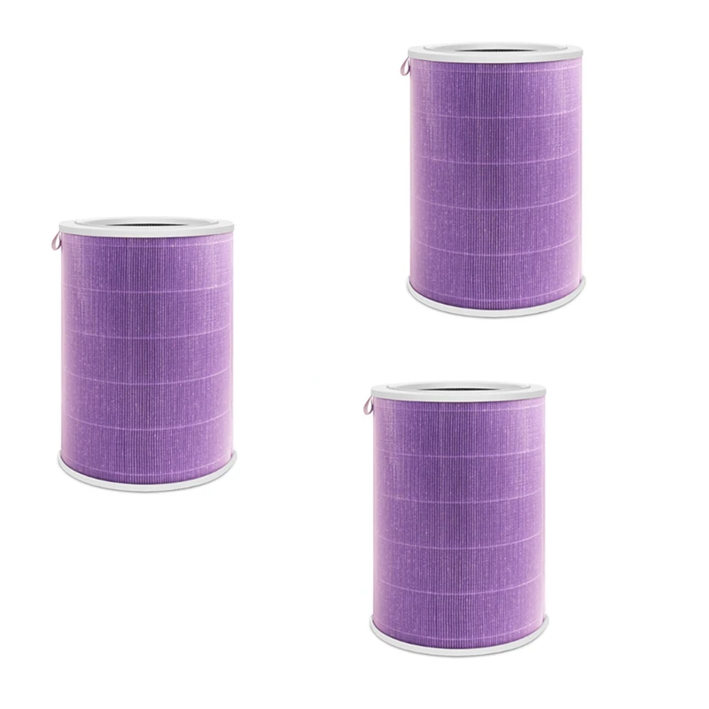 

3X Air Filter Cartridge Filter Elements For Xiaomi Mi Air Purifier 1/2/Pro/2S 1PC(Not Include Activated Carbon Filter)