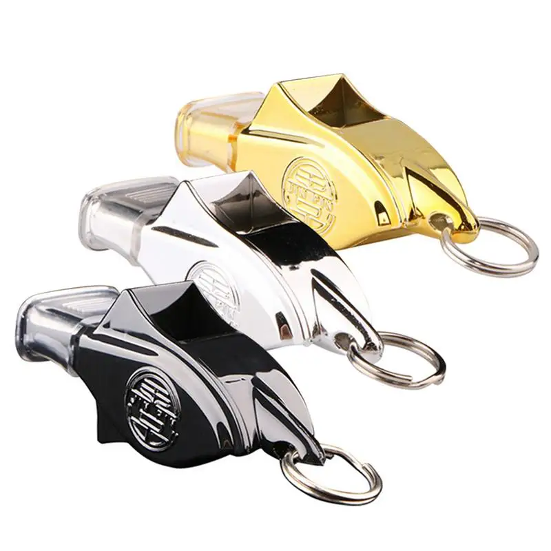 

1pc Whistle 130 Decibels High Frequency Dolphin Whistle Outdoor Basketball Training Match Referee Whistle Cushioned Mouth Grip