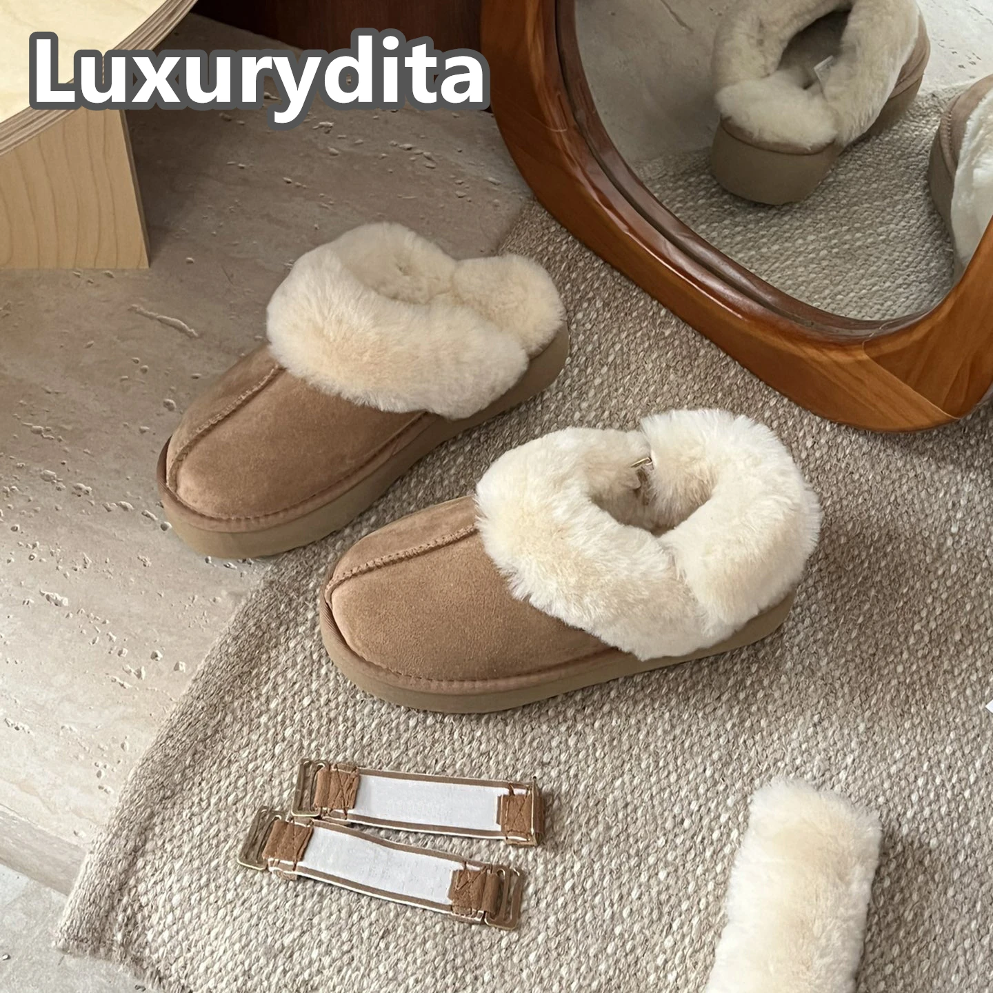 Top Quality Womens Luxury Short Snow Boots Designer Shearling Fur Long Boots Keep Warm Real Leather Boutique Snowshoes D0008
Top Quality Womens Luxury Short Snow Boots Designer Shearling Fur Long Boots Keep Warm Real Leather Boutique Snowshoes D0008