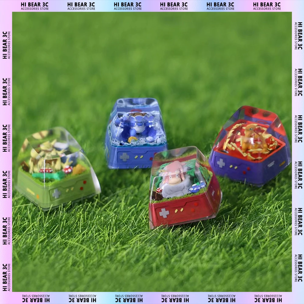 Resin Custom Keycaps Set Personalized Cartoon Anime Three-dimensional Translucent Elves Keycaps for Mechanical Keyboard Caps
Resin Custom Keycaps Set Personalized Cartoon Anime Three-dimensional Translucent Elves Keycaps for Mechanical Keyboard Caps