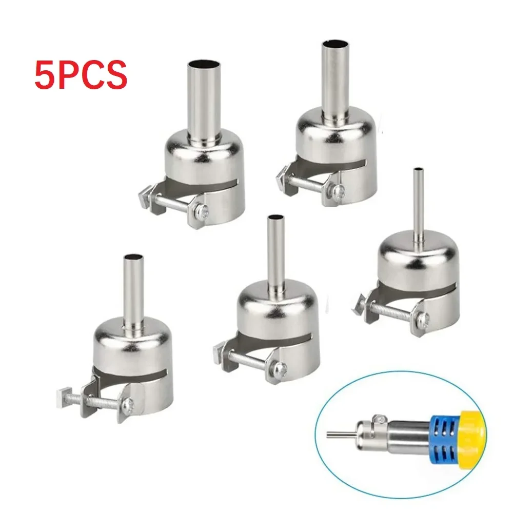 5pcs Welding Nozzle Universal Nozzles For 850 852D 898 Soldering Station Hot Air Welding Nozzle Practical Power Tool
5pcs Welding Nozzle Universal Nozzles For 850 852D 898 Soldering Station Hot Air Welding Nozzle Practical Power Tool