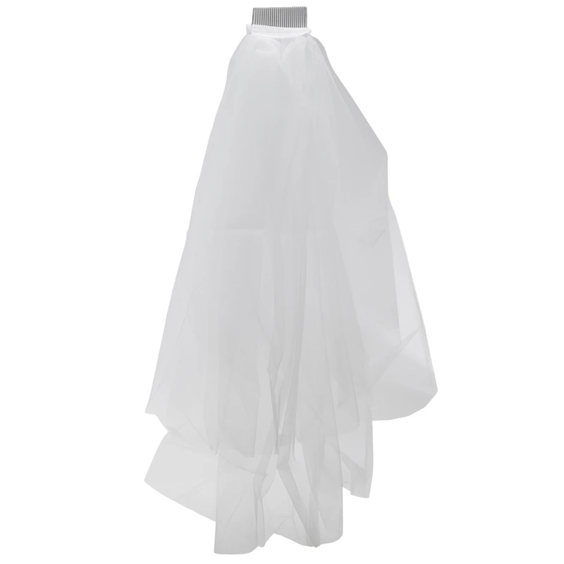 Simple Short Tulle Wedding Veils White Bridal Veil For Bride For Wedding Accessories
Simple Short Tulle Wedding Veils White Bridal Veil For Bride For Wedding Accessories