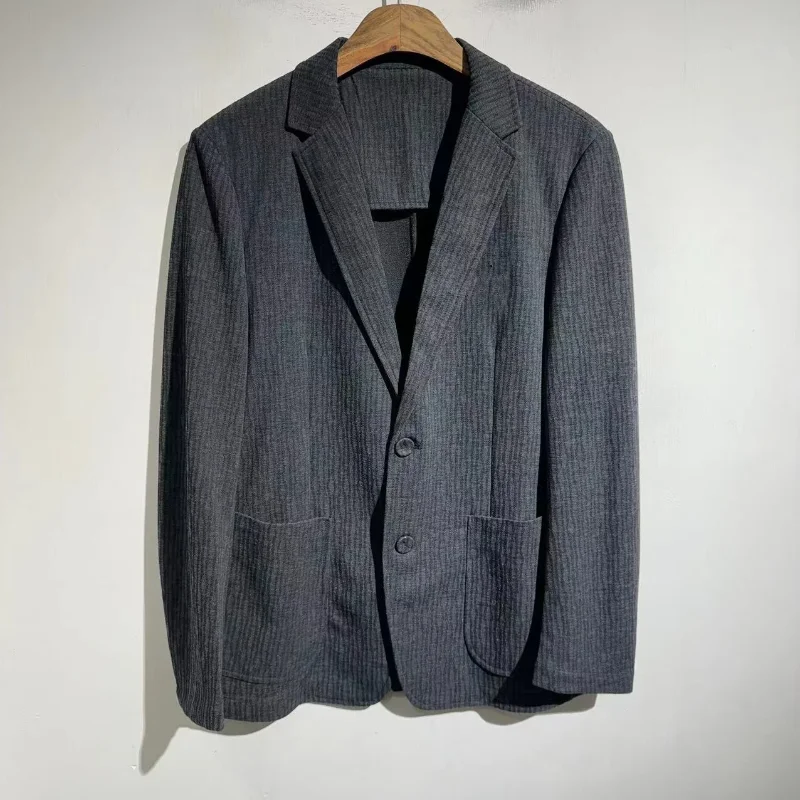 

2024ss 1:1 Loe Best Quality Simplie Suit Jacket Casual Versatile Windbreaker Techwear Traf Streetwear Coat Men Clothes Clothing