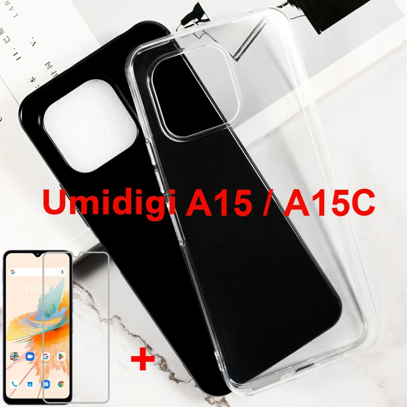 2 в 1 чехол из закаленного стекла для Umidigi A15 Мягкий силиконовый чехол TPU прозрачный чехол для Umidigi A15C A15 A 15 защита для экрана
2 в 1 чехол из закаленного стекла для Umidigi A15 Мягкий силиконовый чехол TPU прозрачный чехол для Umidigi A15C A15 A 15 защита для экрана