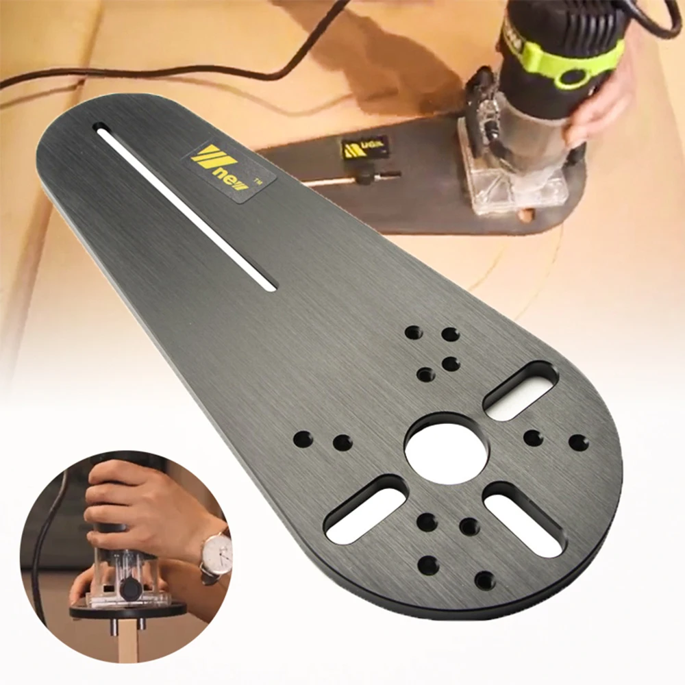 

Circle Cutting Jig for Makita Electric Hand Trimmer Wood Router Circle Milling Groove Tools Woodworking Milling
