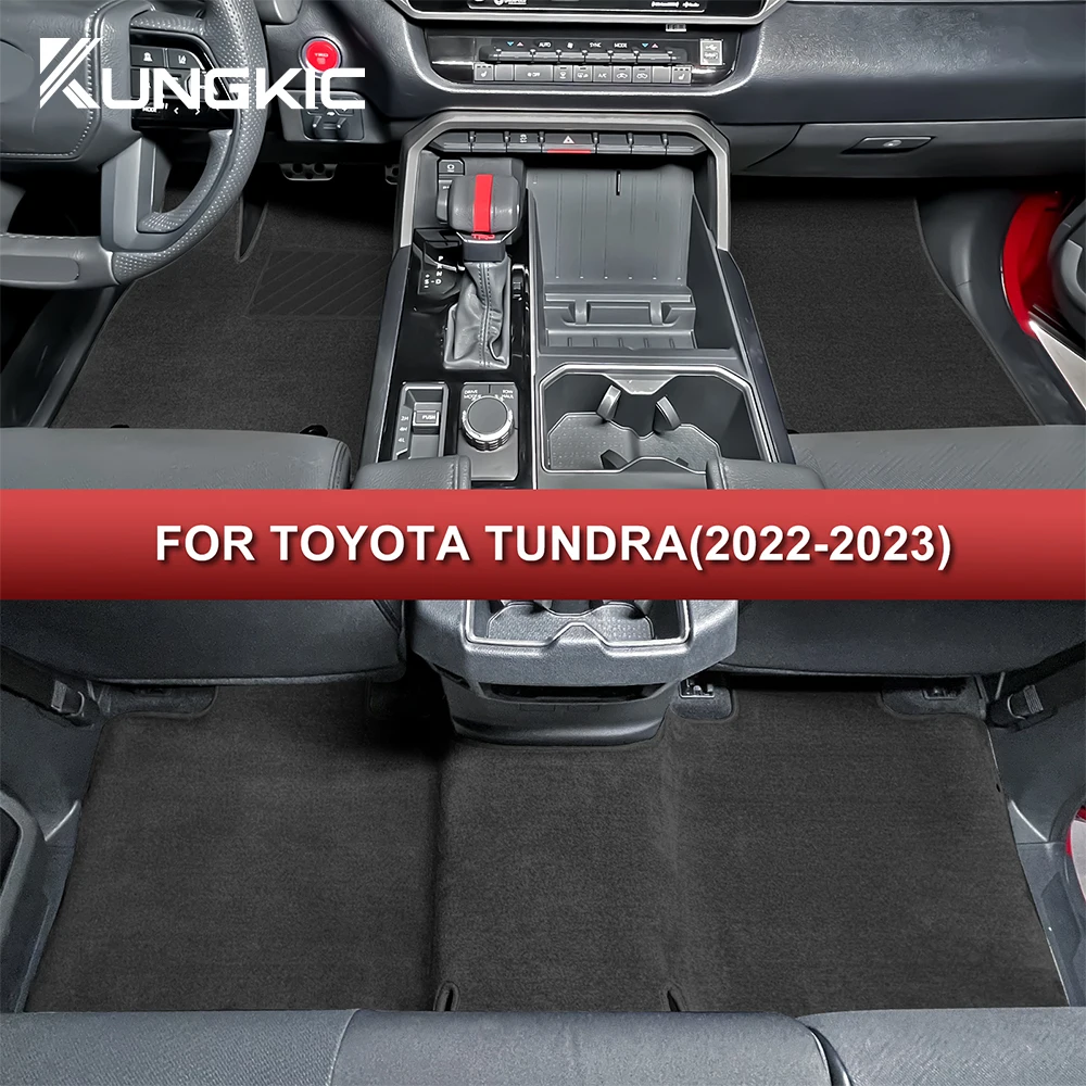 LHD Car Floor Mat For Toyota Tundra 2022 2023 Nylon Velvet Foot Carpet Easy Install No Peculiar Smell Decor Interior Accessories
LHD Car Floor Mat For Toyota Tundra 2022 2023 Nylon Velvet Foot Carpet Easy Install No Peculiar Smell Decor Interior Accessories