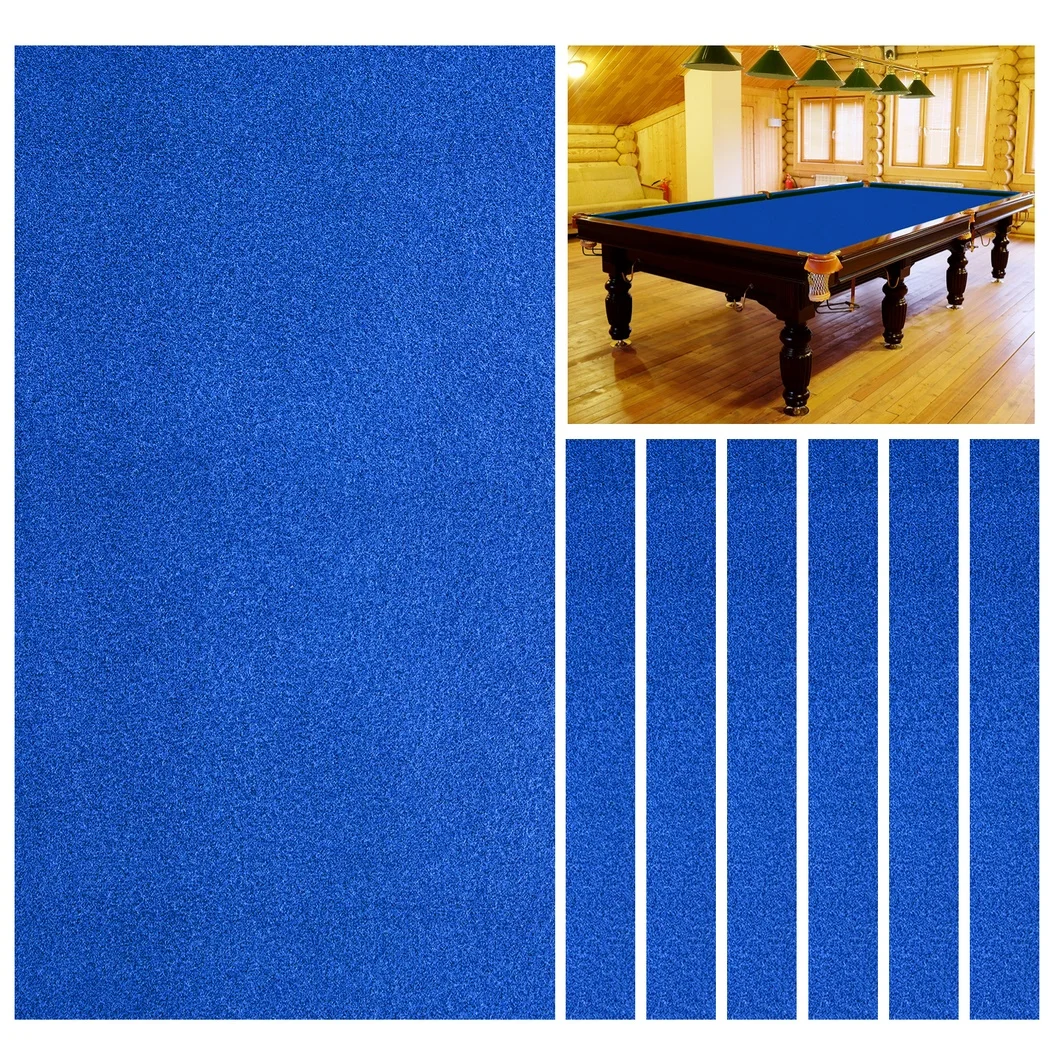 

8.5ft Billiard Cloth Pool Table Felt Cloth For 8ft Pool Tables Billiard Protector With 6 Cloth Strips Super Cloth Stretching