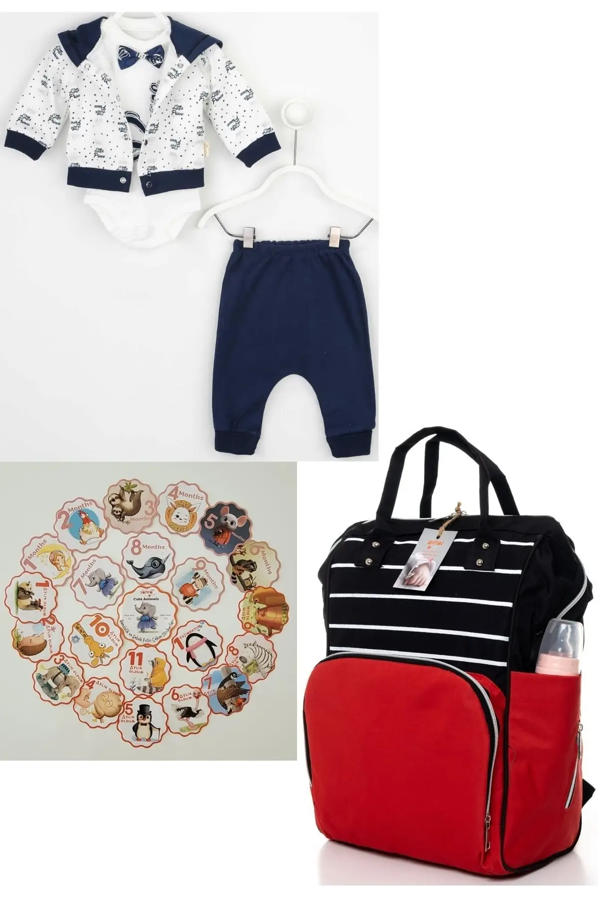 100% Cotton Hospital Outlet, Mom & Baby Care Backpack And Cute Animals 21 Pieces Baby Sticker Set Cotton Navy Blue
100% Cotton Hospital Outlet, Mom & Baby Care Backpack And Cute Animals 21 Pieces Baby Sticker Set Cotton Navy Blue