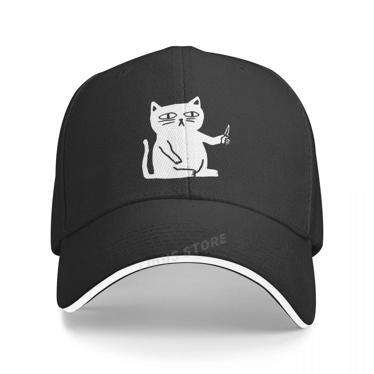 Cartoon Black Cat Print Baseball Cap Women Casual Fashion Harajuku Hat Animal Cat Men Women Hip Hop Hats Gorras
Cartoon Black Cat Print Baseball Cap Women Casual Fashion Harajuku Hat Animal Cat Men Women Hip Hop Hats Gorras