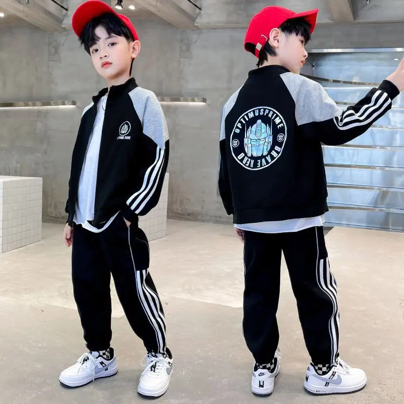 2023 New Kids Jogger Set Baby Boys Letter Print +Elastic Sweatpant Sets Full Zip Hooded Child Tracksuit 4-14 Years
2023 New Kids Jogger Set Baby Boys Letter Print +Elastic Sweatpant Sets Full Zip Hooded Child Tracksuit 4-14 Years
