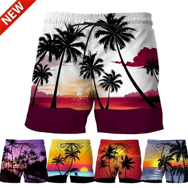 Coconut Tree Hawaiian Beach Shorts 3D Printing Summer Men's Casual Swimming Shorts High Elastic Quick Dry Swim Trunks
Coconut Tree Hawaiian Beach Shorts 3D Printing Summer Men's Casual Swimming Shorts High Elastic Quick Dry Swim Trunks