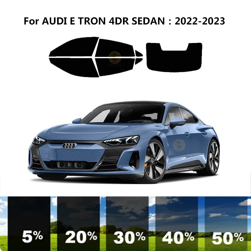 Precut nanoceramics car UV Window Tint Kit Automotive Window Film For AUDI E TRON 4DR SEDAN 2022-2023 
Precut nanoceramics car UV Window Tint Kit Automotive Window Film For AUDI E TRON 4DR SEDAN 2022-2023