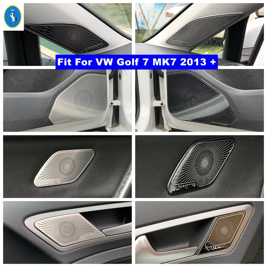 Pillar A Rear Door Handle Bowl Stereo Speaker Audio Loudspeaker Cover Trim For VW Volkswagen Golf 7 MK7 2013 - 2020 Accessories
Pillar A Rear Door Handle Bowl Stereo Speaker Audio Loudspeaker Cover Trim For VW Volkswagen Golf 7 MK7 2013 - 2020 Accessories