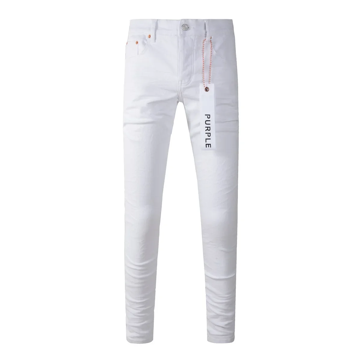

Фиолетовые брендовые джинсы high Street, белые джинсы, модные высококачественные обтягивающие джинсовые брюки с низкой посадкой