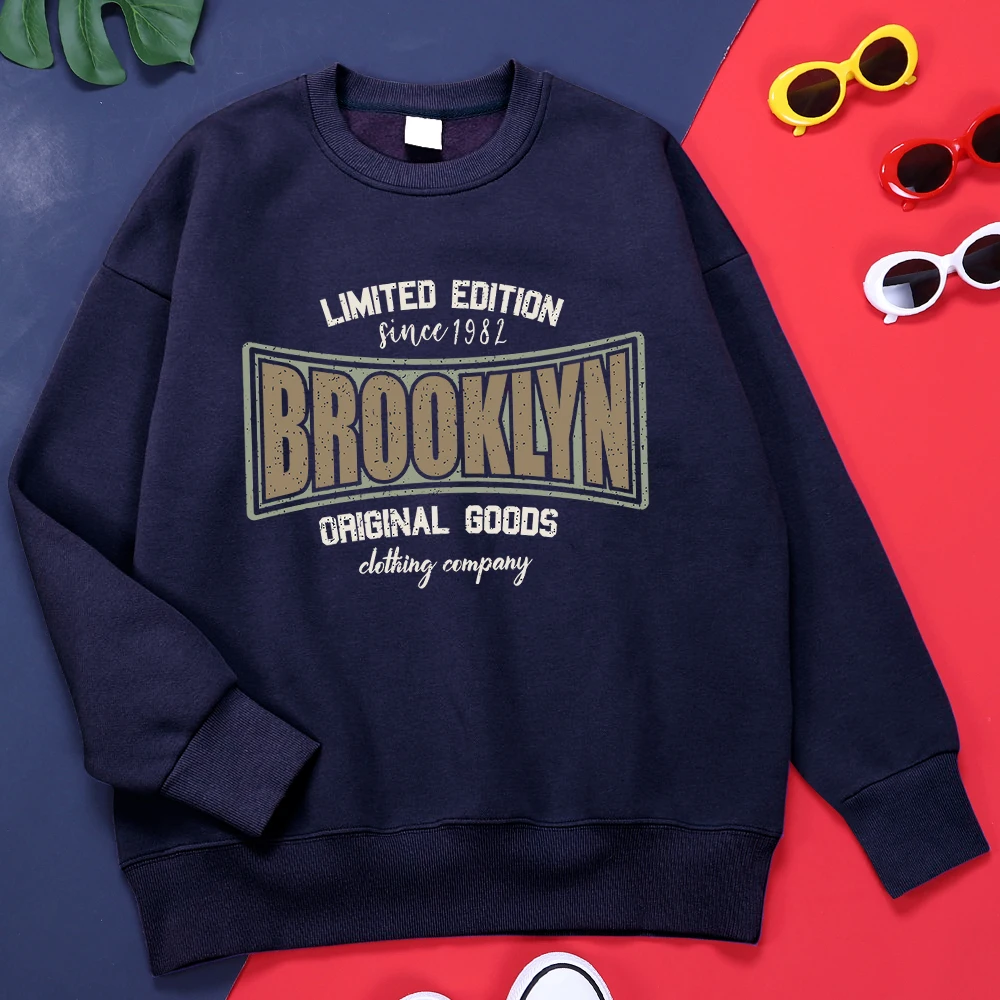 Edition Since 1989 Brooklyn Original Goods Male Hoodies Vintage Quality Tops Classic Casual Clothes Fleece Loose Male Hoodie
Edition Since 1989 Brooklyn Original Goods Male Hoodies Vintage Quality Tops Classic Casual Clothes Fleece Loose Male Hoodie