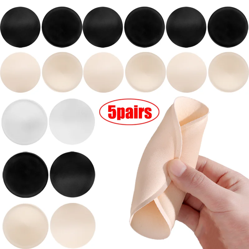 1/5pairs Round Sponge Bra Pads Push Up Breast Enhancer Removeable Bra Padding Inserts Cups for Swimsuit Bikini Padding Intimates
1/5pairs Round Sponge Bra Pads Push Up Breast Enhancer Removeable Bra Padding Inserts Cups for Swimsuit Bikini Padding Intimates