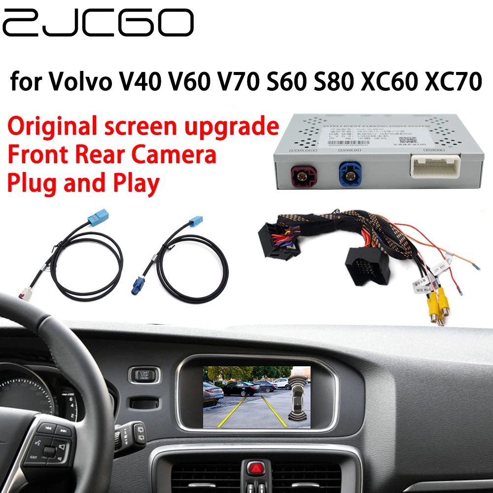 Автомобильный цифровой декодер ZJCGO для камеры заднего вида, интерфейсный адаптер для Volvo V40 V60 V70 S60 S80 XC60 XC70 2010 ~ 2018 
Автомобильный цифровой декодер ZJCGO для камеры заднего вида, интерфейсный адаптер для Volvo V40 V60 V70 S60 S80 XC60 XC70 2010 ~ 2018