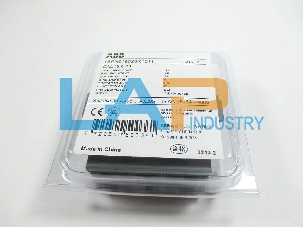 

1PC New For ABB CAL18X-11 Auxiliary Contact Block #ZMI