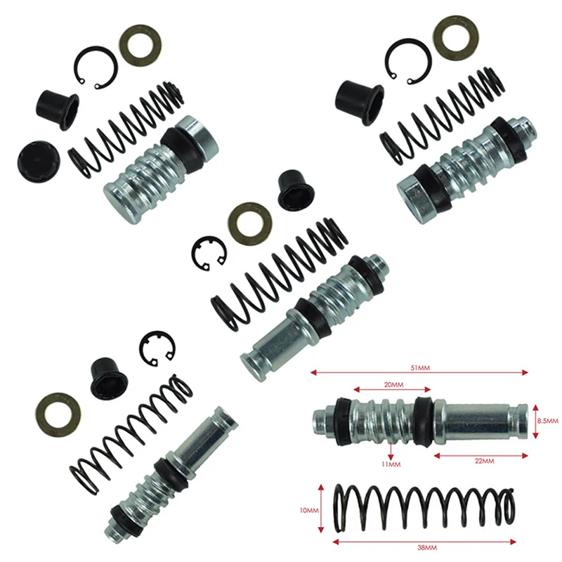 Motorcycle Clutch Brake Pump 11mm 12.7mm 14mm 16mmPiston Plunger Repair Kits Master Cylinder Piston Rigs Repair Accessories 1set
Motorcycle Clutch Brake Pump 11mm 12.7mm 14mm 16mmPiston Plunger Repair Kits Master Cylinder Piston Rigs Repair Accessories 1set
