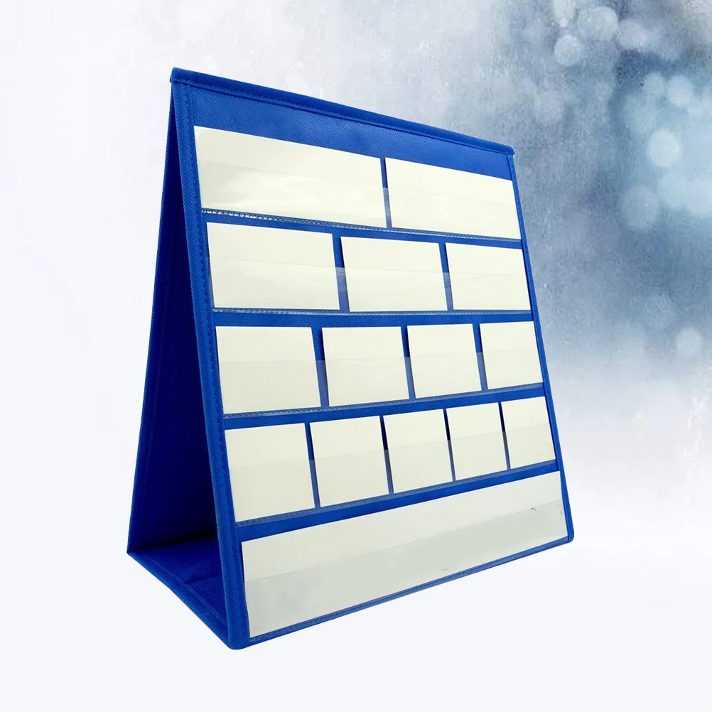 Tabletop Pocket Chart Desktop Standard Pocket Chart Self- Standing Tabletop Chart Strips File Holder with Bonus 20 Dry Erase
Tabletop Pocket Chart Desktop Standard Pocket Chart Self- Standing Tabletop Chart Strips File Holder with Bonus 20 Dry Erase