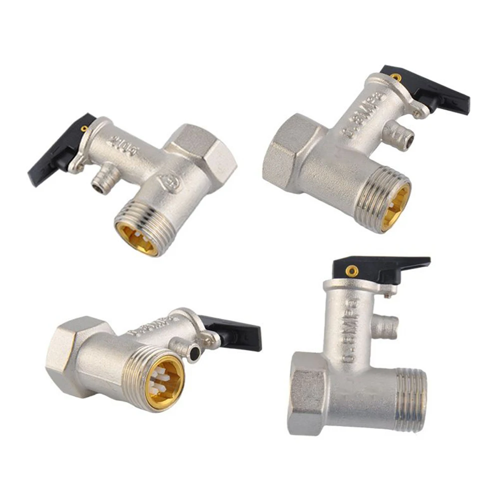 Pressure Relief Valve Electric Water Heater Safety Valve Brass Adjustable Pressure Reducing Spring Pressure Relief Valves Tool
Pressure Relief Valve Electric Water Heater Safety Valve Brass Adjustable Pressure Reducing Spring Pressure Relief Valves Tool