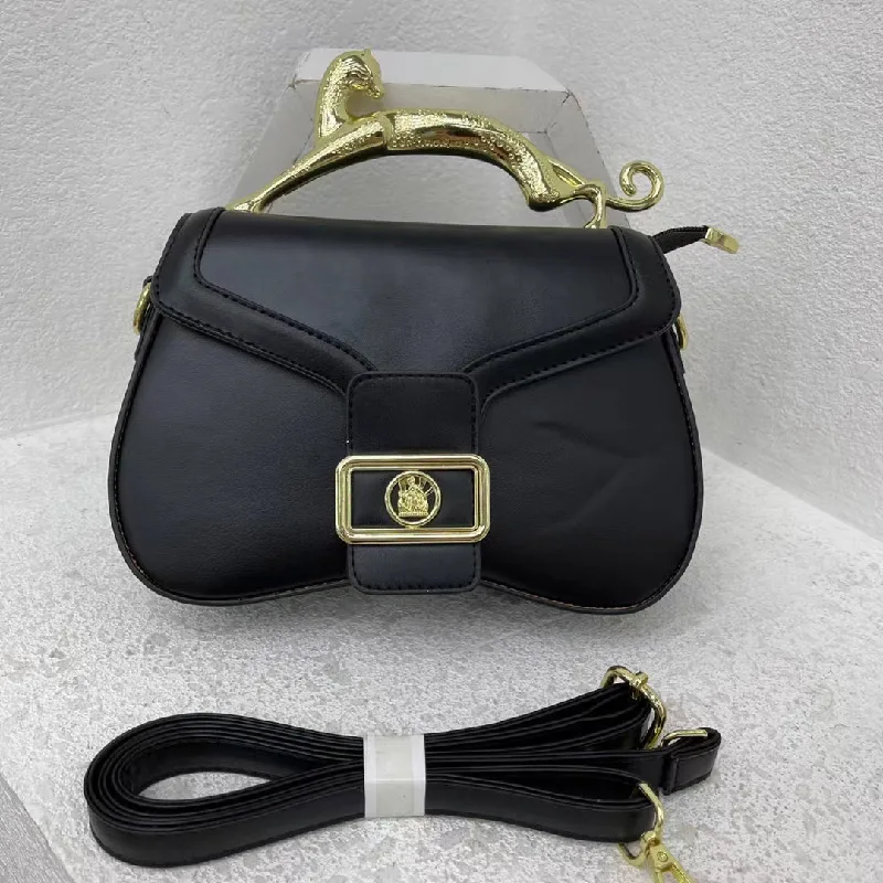 Luxury Ladies Handbags Leopard Metal Handle Design Shoulder Bag Brand Quality Leather Ladies Solid Color Versatile Messenger Bag
Luxury Ladies Handbags Leopard Metal Handle Design Shoulder Bag Brand Quality Leather Ladies Solid Color Versatile Messenger Bag