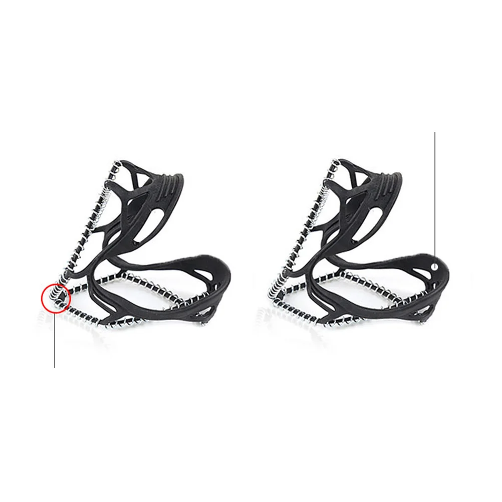 1 Pair of Anti-slip Crampons Elastic Spring -resistant Ice Gripper Outdoor Hiking Shoe Cover
1 Pair of Anti-slip Crampons Elastic Spring -resistant Ice Gripper Outdoor Hiking Shoe Cover