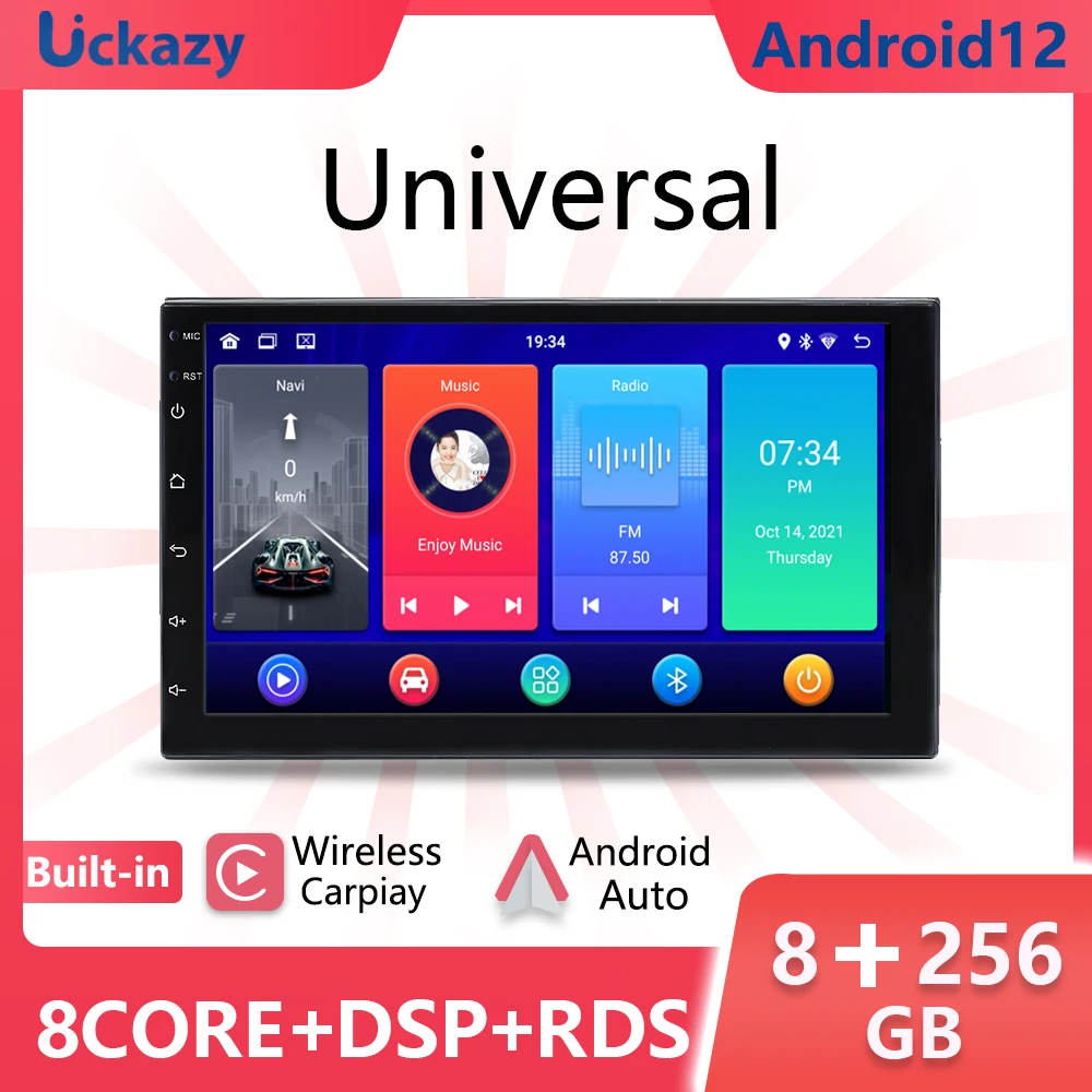 8 Core Autoradio 1 Din Car Multimedia Player for Android 12 Universal Stereo GPS Navigation Audio Head Unit Wifi 4G DSP
8 Core Autoradio 1 Din Car Multimedia Player for Android 12 Universal Stereo GPS Navigation Audio Head Unit Wifi 4G DSP