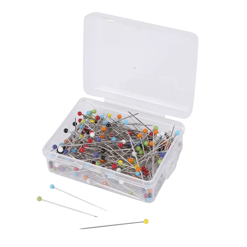 250 Pieces Sewing Pins Ball Glass Head Pins Straight Quilting Pins For Dressmaker Jewelry Decoration
250 Pieces Sewing Pins Ball Glass Head Pins Straight Quilting Pins For Dressmaker Jewelry Decoration