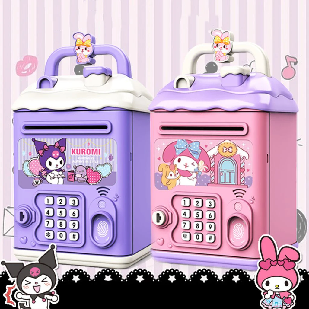 Sanrio Kuromi Hellokitty Cinnamoroll Children Piggy Bank Girl 2023 New Large-capacity Password Box Only Into The Boy Piggy Bank
Sanrio Kuromi Hellokitty Cinnamoroll Children Piggy Bank Girl 2023 New Large-capacity Password Box Only Into The Boy Piggy Bank