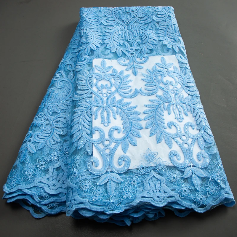 African Silk Milk Net Lace With Sequins Nigerian Milk Lace Fabric 5 Yards For Elegant Evening Party Sewing Dresses Women A3368
African Silk Milk Net Lace With Sequins Nigerian Milk Lace Fabric 5 Yards For Elegant Evening Party Sewing Dresses Women A3368