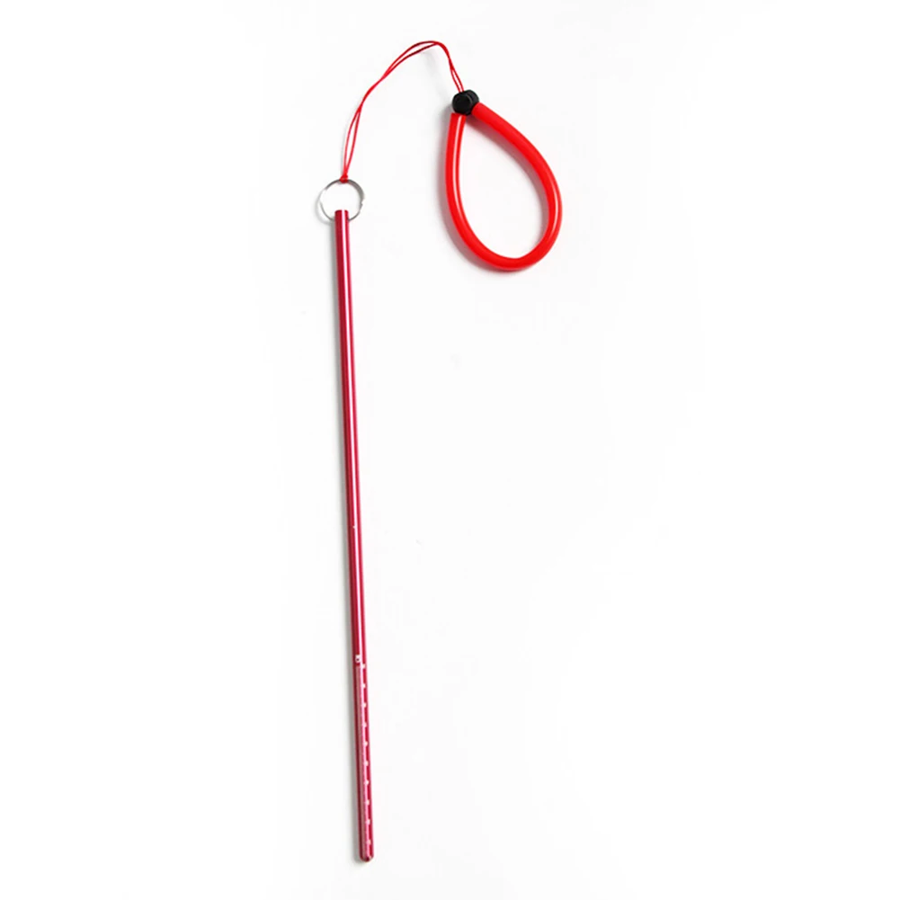 Brand New High Quality 350*8*8mm Diving Stick Indicator Stick With Strap Aluminum Alloy Convenient Multifunctional
Brand New High Quality 350*8*8mm Diving Stick Indicator Stick With Strap Aluminum Alloy Convenient Multifunctional