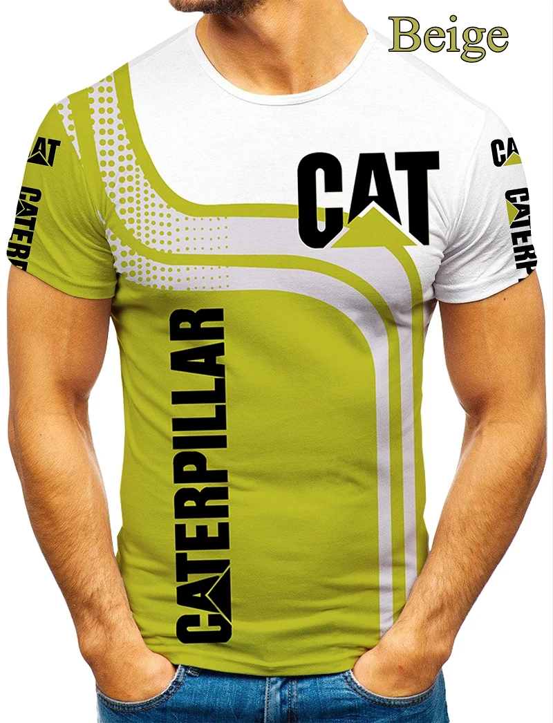 2023 new summer round neck fashion cat 3d printing t-shirt, men's excavator casual short sleeve t-shirt clothing top
2023 new summer round neck fashion cat 3d printing t-shirt, men's excavator casual short sleeve t-shirt clothing top