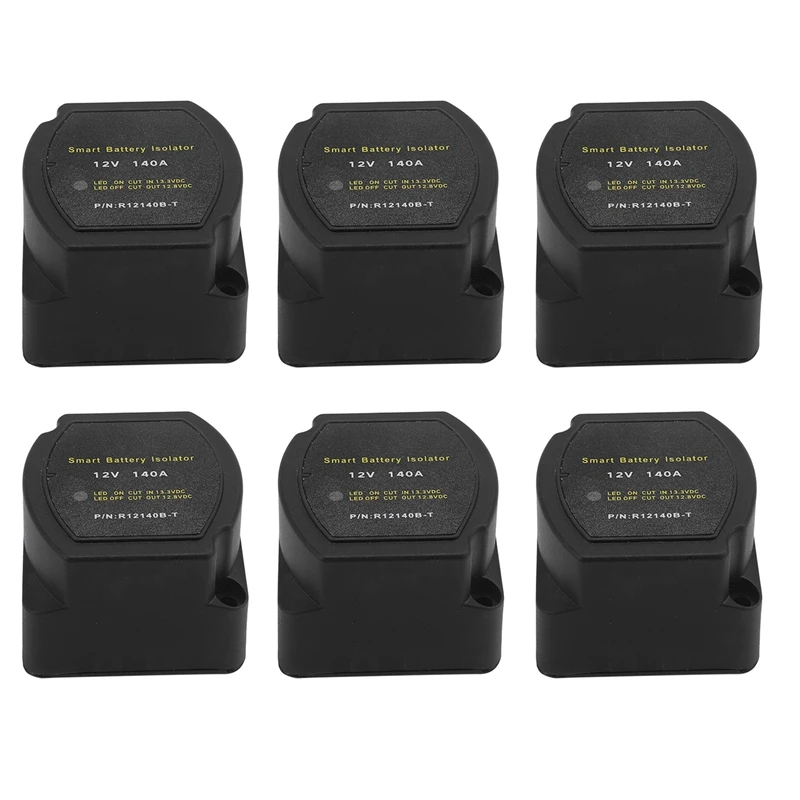 6X 12V 140A Voltage Sensitive Relay Battery Isolator Automatic Charging Relay Car Accessories Car Battery Relay
6X 12V 140A Voltage Sensitive Relay Battery Isolator Automatic Charging Relay Car Accessories Car Battery Relay