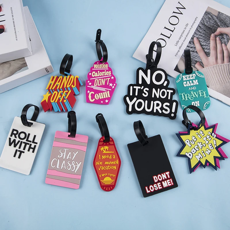 1PC Travel Accessories Luggage Travel Tag Silica Gel Suitcase Labels Name ID Address Tags Baggage Boarding Tag Portable Label
1PC Travel Accessories Luggage Travel Tag Silica Gel Suitcase Labels Name ID Address Tags Baggage Boarding Tag Portable Label